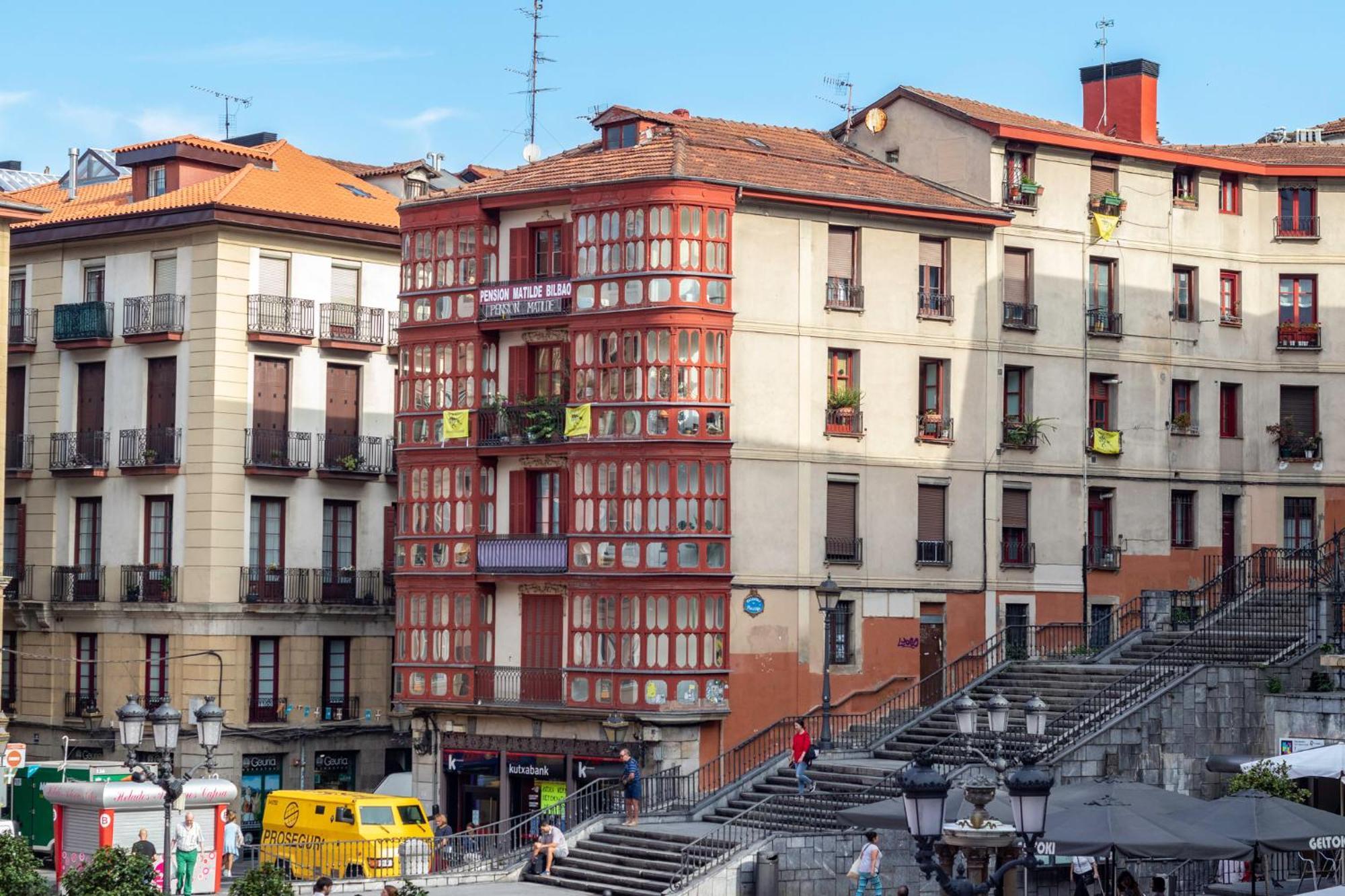 Plaza Unamuno - Casco Viejo - Parking Opcional Bilbao Exteriör bild